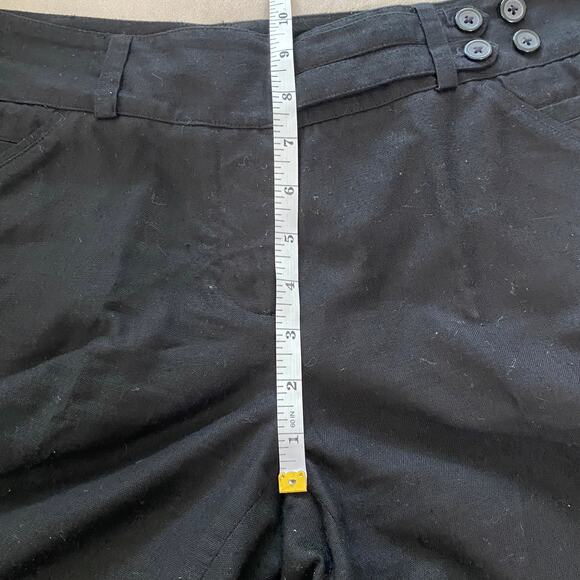 Robert Rodriguez Pleated Straight Leg Black Dress Pants Women's Size 10 EUC - Picture 8 of 9